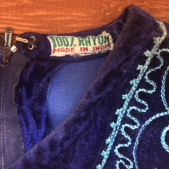 👗2 for $50👗Vintage Evening Dress (Made in India) - Picture 8 of 8